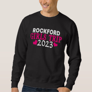 Sweatshirt Voyage à Rockford 2023 Enterrement de vie de jeun