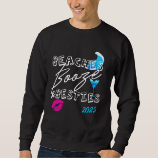 Sweatshirt Voyage de filles 2025 Week-end de vacances Plages