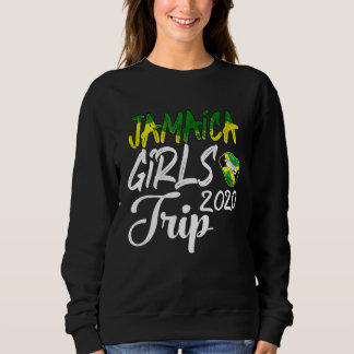 Sweatshirt Voyage de filles à la Jamaïque 2020 pour femmes en