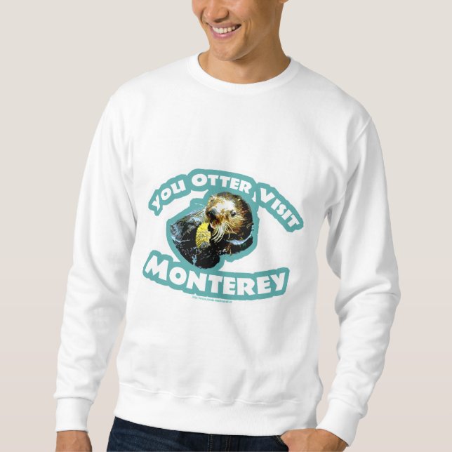Sweatshirt Voyage de Monterey Otter (Devant)