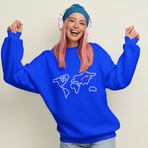 Sweatshirt Voyager audacieusement en avant