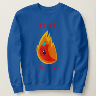Sweatshirt Voyageur, gourmand, drôle, extraverti et design mi