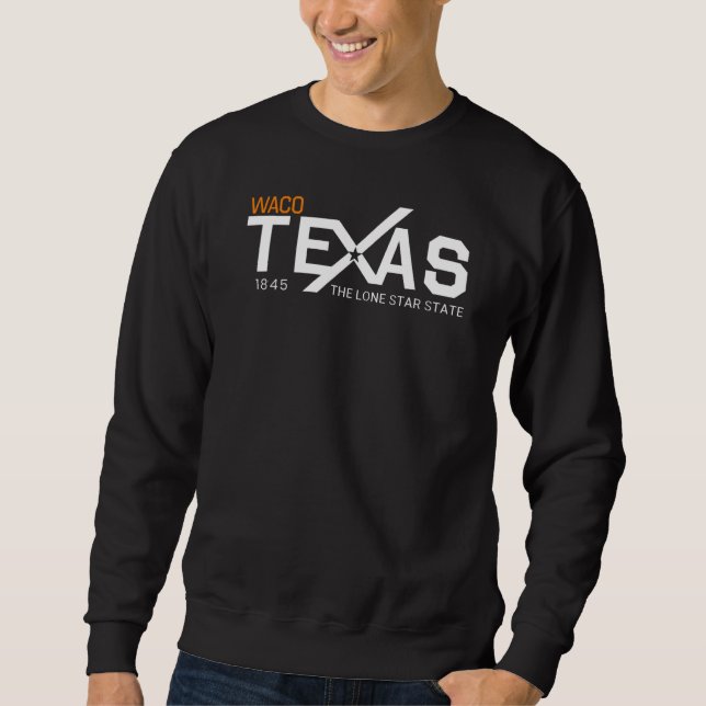Sweatshirt Waco Texas - McLennan County (Devant)