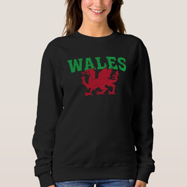 Sweatshirt Wales Home Country Welsh Pride (Devant)