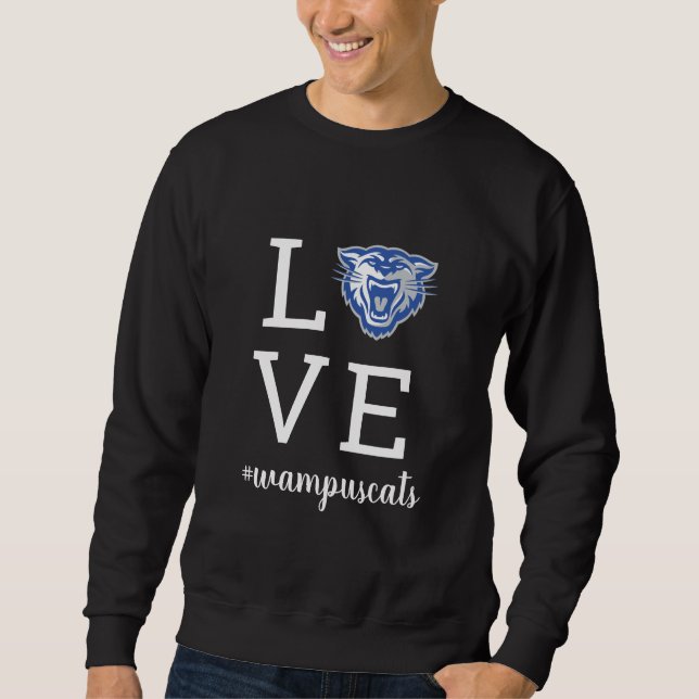 Sweatshirt Wampus Cat Love 2 T-Shirt (Devant)