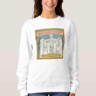 Sweatshirt Washington DC Mémorial de Lincoln