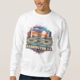 Sweatshirt Washington DC Skyline | Prix de la capitale améric