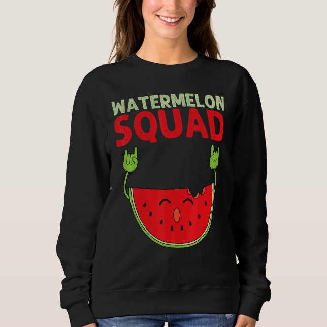 Sweatshirt Watermelon Designs For Men Women Summer Fruit Eate (Devant)