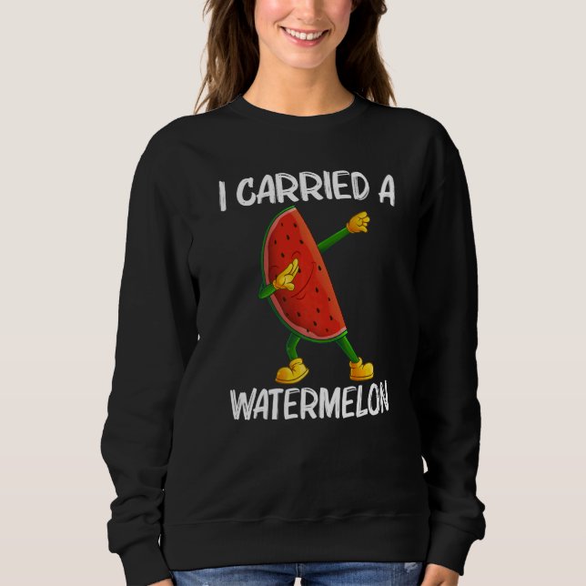 Sweatshirt Watermelon For Men Women Melon Fruit Plant   1 (Devant)