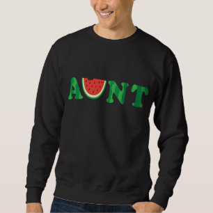Sweatshirt Watermelon Tante Melon Tante Tropical Summer Fruit