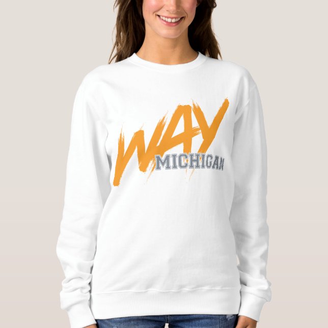 sweatshirt WAY Michigan (Devant)