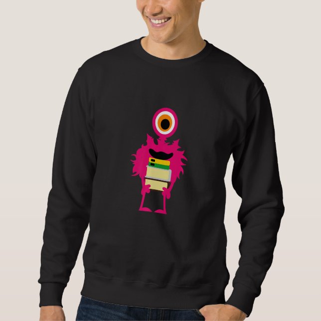 Sweatshirt We Are Going Back To School Monster 3   (Devant)