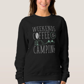 Sweatshirt Week-End Café Et Camping