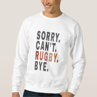 Sweatshirt Week-end de rugby amusant, pour maman de rugby, id