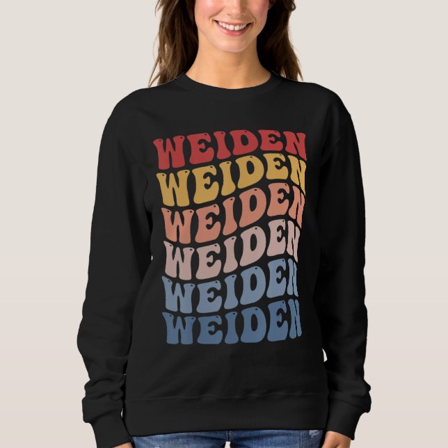 Sweatshirt Weiden City Super Retro (Devant)