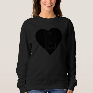 Sweatshirt Weimaraner Heart Funny Weimaraner Propriétaire Amo