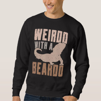 Sweatshirt Weirdo Avec Un Beardo Dragon Lizard Gecko P
