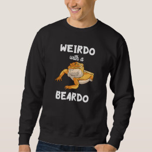 Sweatshirt Weirdo Avec Un Lizard De Dragon Reptile Beardo
