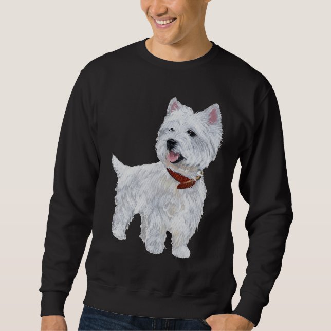 Sweatshirt West Highland White Terrier (Devant)