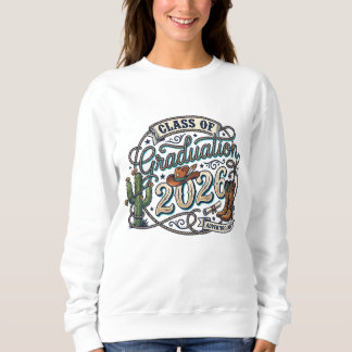 Sweatshirt Western style 2026 Graduation 