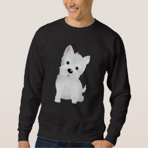Sweatshirt Westie Head