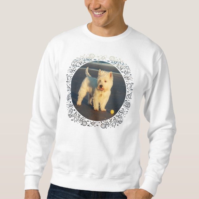 Sweatshirt Westies et l'Océan (Devant)