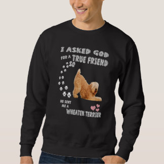 Sweatshirt Wheatie Chien Maman Papa Costume Cute Soft Coat Bl