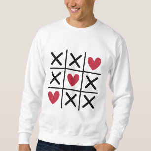 Sweatshirt Whimsical Tic Tac Toe Wonderland