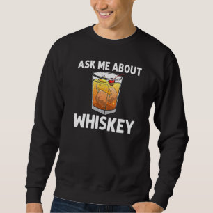 Sweatshirt Whiskey cool Pour Hommes Malt Whisky Alcool Bou