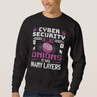 Sweatshirt White Hat Ethical Hacker - Cyber Network Security 