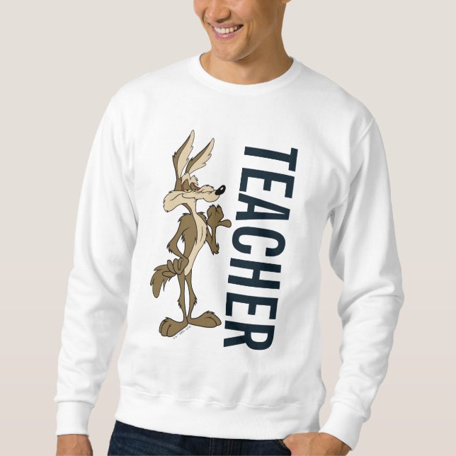 Sweatshirt WILE E. COYOTE™ Professeur (Devant)