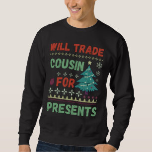 Sweatshirt Will cousin pour les cadeaux Noël sweatshir
