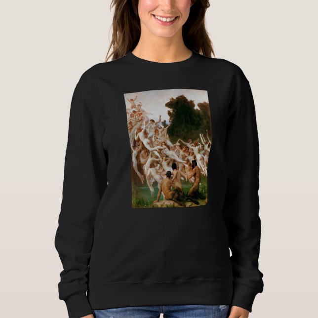 Sweatshirt William Adolphe Bouguereau L'Oreads 2 Pour Arti (Devant)