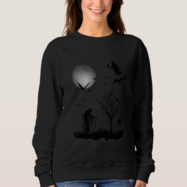 Sweatshirt Witch Scene Apparel (Devant)