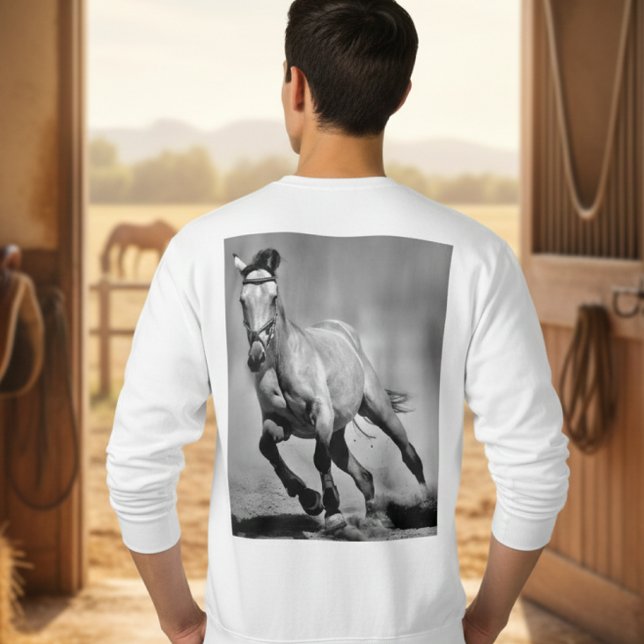Sweatshirt with horse (Von Creator hochgeladen)