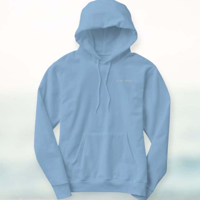 Sweatshirt with personalized embroidered Roman  (Von Creator hochgeladen)
