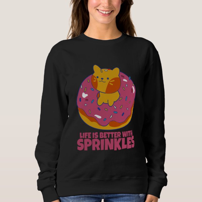 Sweatshirt With Sprinkles (Devant)