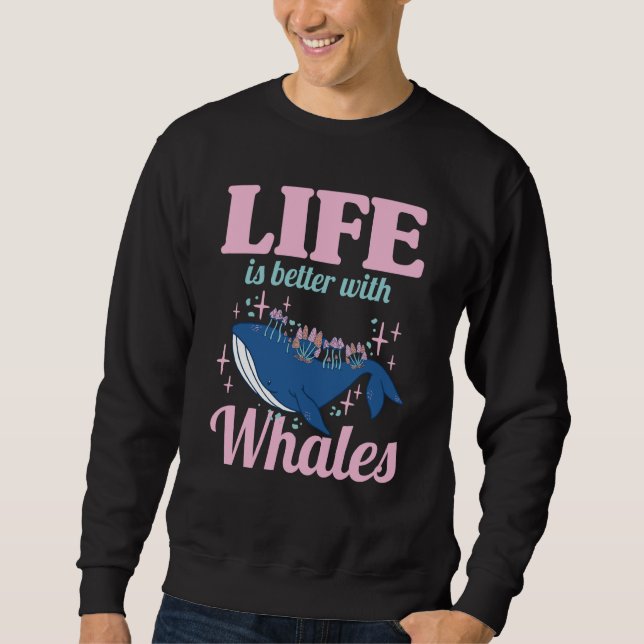 Sweatshirt With Whales (Devant)
