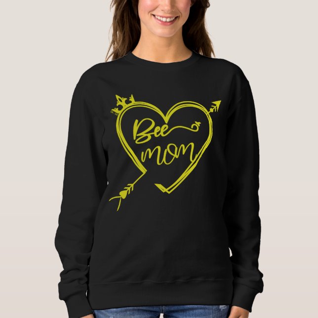 Sweatshirt Woman's basic black shirt with cute quote (Devant)