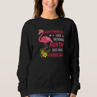 Sweatshirt Womens Auntimingo Like a Normal Aunt Just More Fab