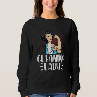 Sweatshirt Womens Cleaning Lady Housekeeping Housekeeper
