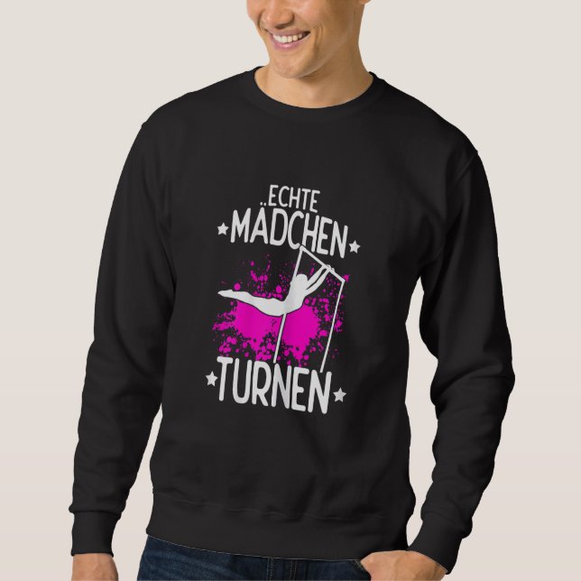 Sweatshirt Womens gymnastics gymnastic coach gymnsatics sport (Devant)