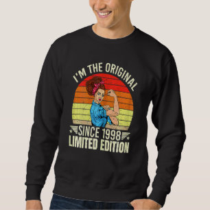 Sweatshirt Womens I'm The Original depuis 1998 Style Cool Ret