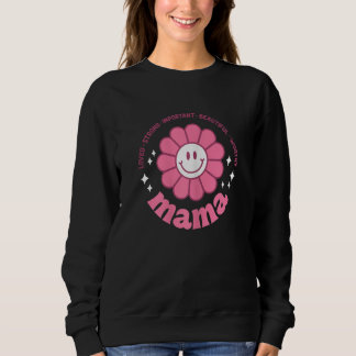 Sweatshirt Womens Mothers Day   Loved Strong Important Beauti
