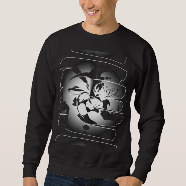 Sweatshirt world graff Lpseb (Vorderseite)