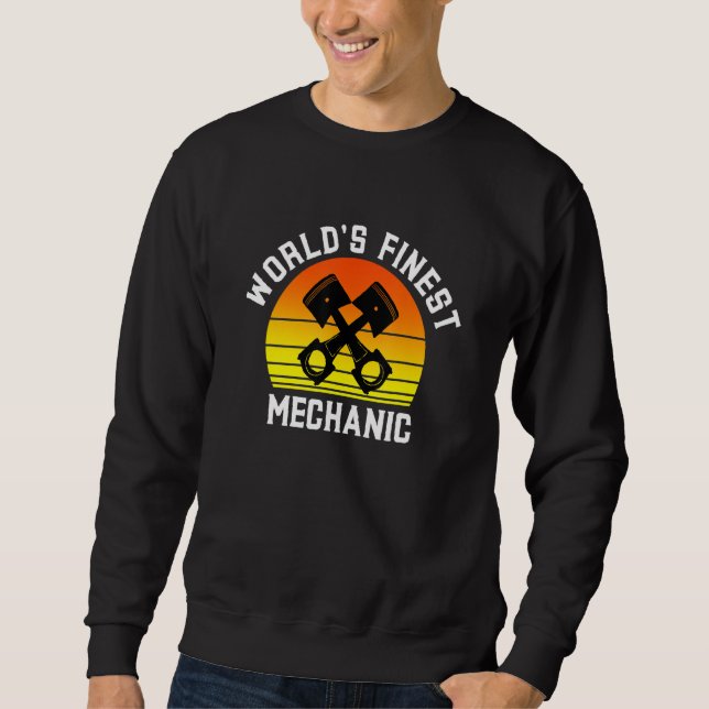 Sweatshirt World's Finest Mechanic Future Trades Apprentice W (Devant)
