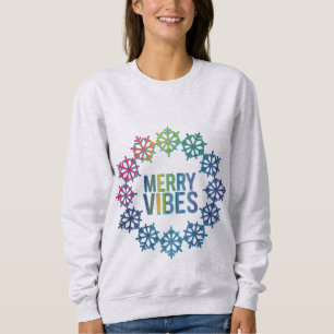 Sweatshirt Wreath Snowflake