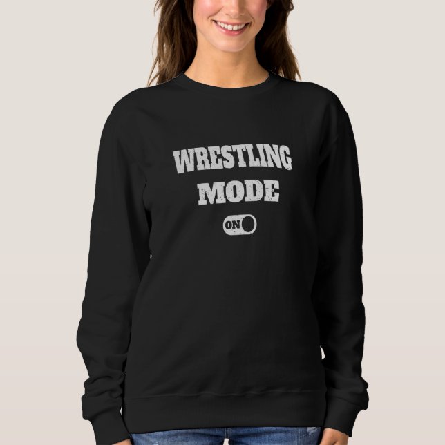 Sweatshirt Wrestling mode on  Mode activated (Devant)