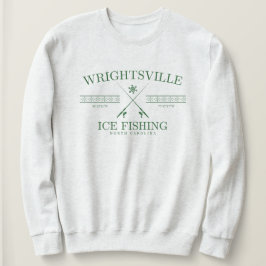 Sweatshirt Wrightsville Beach Ice Fishing, Caroline du Nord