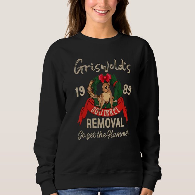 Sweatshirt Xmas  Go Get The Hammer Joke  Christmas Show Time (Devant)
